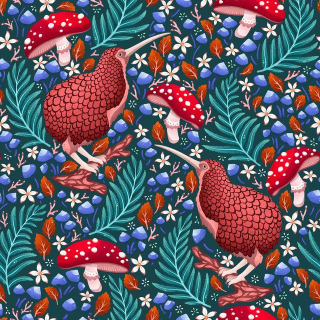 Kooky Kiwi — Teal