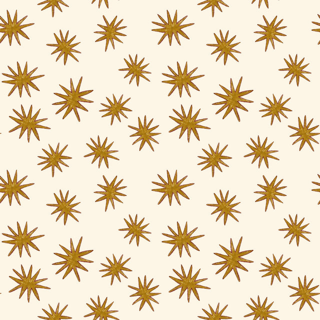 Yellow on cream white
